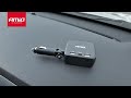 Video AMIO Predlžovacia zásuvka 2x USB-A 1x USB-C 12/24V 100W 180°thumb 1