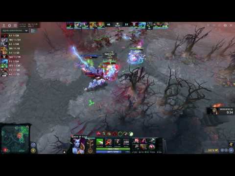 Queen of Pain imba lv 25 talents  [Dota2]