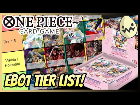 One Piece Card Game: EB01 Tier List!