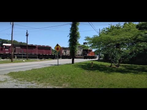 ATN 9651+6298 Leading M715 Over 3rd. St. SW RXR In Attalla,Al( After MD On RARE Tuesday )