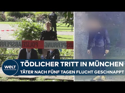 MÜNCHEN: Mutmaßlicher Mörder nach tödlichem Tritt im Alten Botanischen Garten festgenommen
