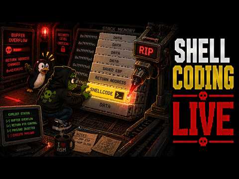 Shellcode Hacking Live Binary Exploitation Ctf Challenges