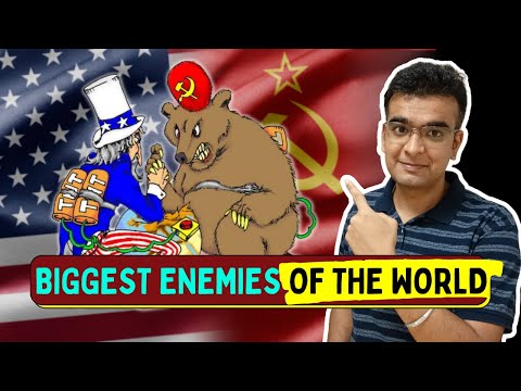 Why USA and Russia are biggest enemies? | Cold War explained