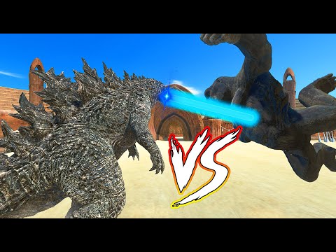 GODZILLA vs KING KONG | GODZILLA vs All Monster  #1 - Animal Revolt Battle Simulator