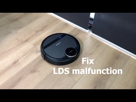 Fix Ecovacs Deebot 900, 901 ( Deebot De50, DE53 ) LDS malfunction