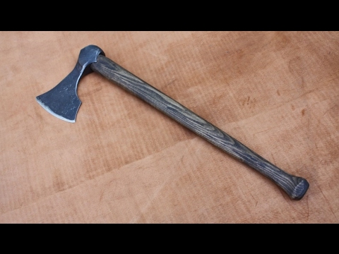 Making A Viking Bearded from an Old Axe