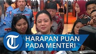 Puan Maharani: Semoga Menteri yang Dipilih Pak Jokowi Bisa Bersinergi dengan DPR