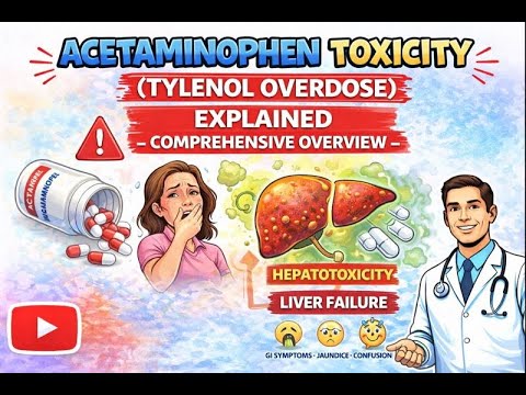 Acetaminophen Toxicity (Tylenol Overdose) Explained - Comprehensive Overview