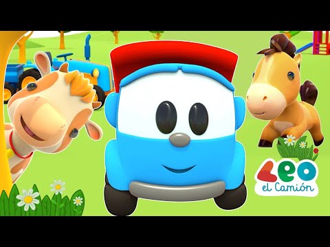 Canta con Leo el Camión Canciones Infantiles - La Granja de Leo - Sonidos de los animales