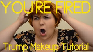 Donald Trump-inspired Makeup Tutorial (with Cosmopolitan.com!)