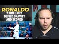 7 Times CR7 Defied Gravity and Scored - REACTION!!!