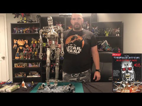 Building the T-800 Terminator Endoskeleton - Pack 11