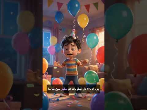 مغامرات كريم (الحلقة 8) : 🎂🎈 حفلة عيد الميلاد وبحر البالونات! #اكسبلور #كرتوناطفال #قصص