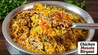 Download lagu Chicken Masala Biryani | Chicken Biryani Recipe | Spicy Chicken Masala Biryani mp3