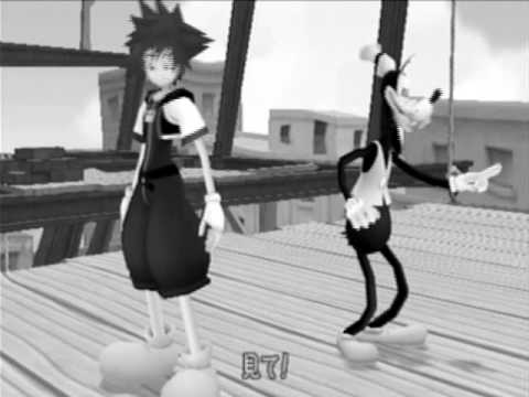 KH2, Japanese cutscene: 211 - Timeless River (Part 6)