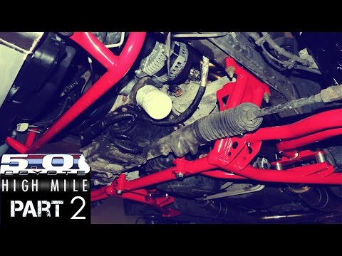 High Mile Coyote Mustang Episode 2: BMR Suspension, Strange Engineering Shocks&Struts, Kooks Exhaust