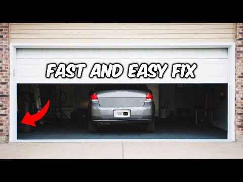 Garage Door Won't Open or Close All the Way — Stops Partway