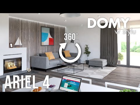 Projekt domu ARIEL 4 - Panorama 360°