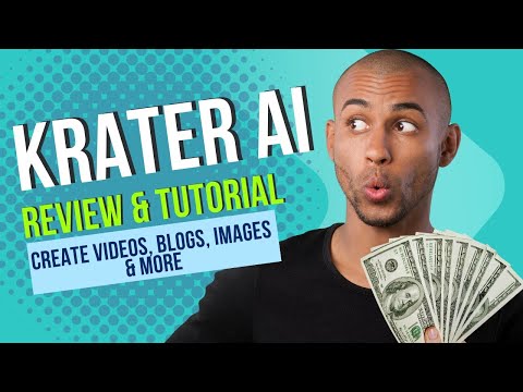 🎥 Krater AI Review & Tutorial 🌟 | Create Videos, Blogs, Images & More!