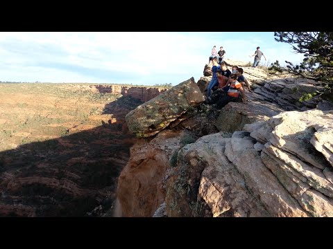 Pushing Enormous Boulder Off Cliff – Watch Until the End!