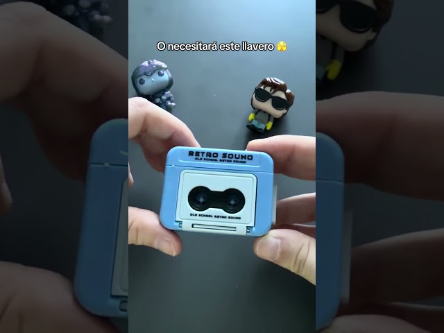 Vídeo relacionado con Syengery Llavero con Forma de Cassette con Función de Grabación - Diseño Retro con Colgante Musical para Llaves