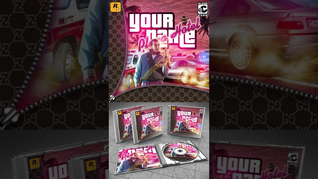 Mixtape Cover Design PSD Template