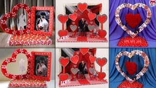 Love Heart !!.. DIY Paper Photo Frame Making | Gift Ideas