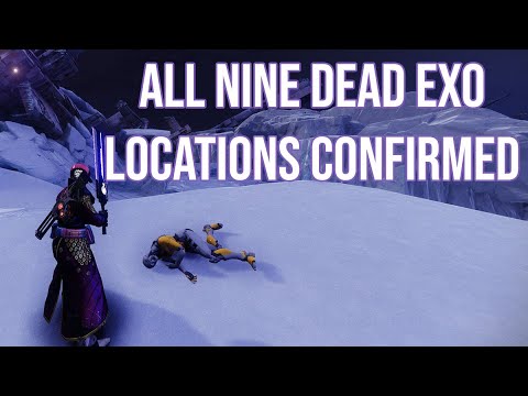 All Nine Dead Exo Locations in Salvage the Past | Destiny 2