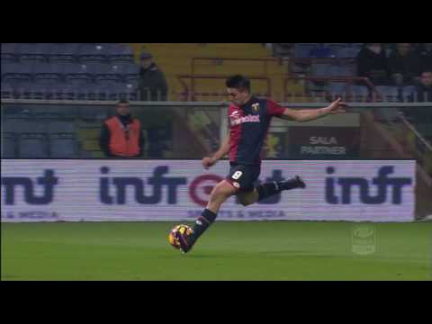 Il gol di Simeone (4') - Genoa - Palermo - 3-4 - Giornata 17 - Serie A TIM 2016/17