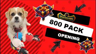 Captain Frankie Helps Open Another 800 Escalation Packs On Splinterlands