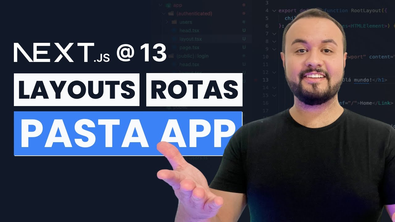 Como Usar a Pasta "app" no Next.js 13 - Layout, Pages, Rotas e Mais