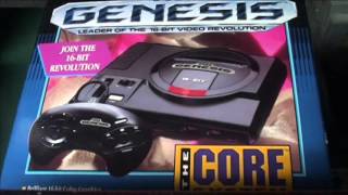 Sega Genesis Console Packaging Overview
