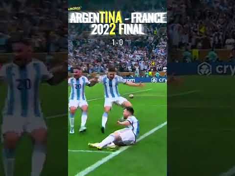 Messi’s First Goal in the Final That Changed Football Forever ⚽👑
