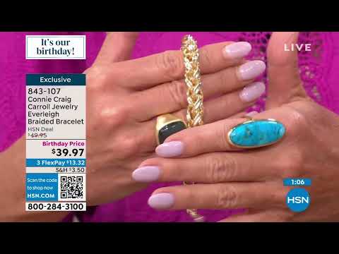 Connie Craig Carroll Jewelry Everleigh Braided Bracelet