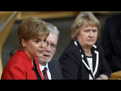 Sturgeon takes first formal step towards Scottish referendum