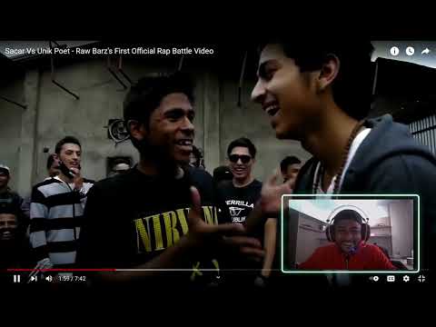 UNIQ POET REACTS TO SACAR VS UNIK POET (RAW BARZ RAP BATTLE)