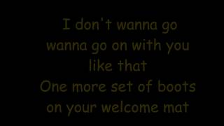 I don&#39;t wanna go on with you like that lyrics-Elton John