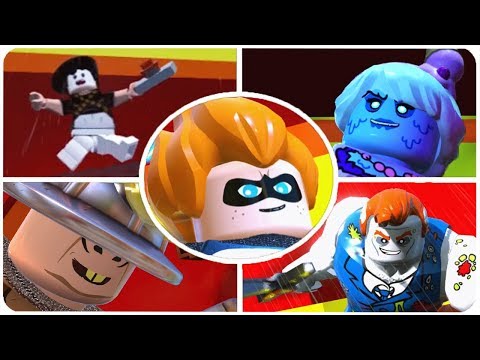 LEGO The Incredibles - All Secret Bosses