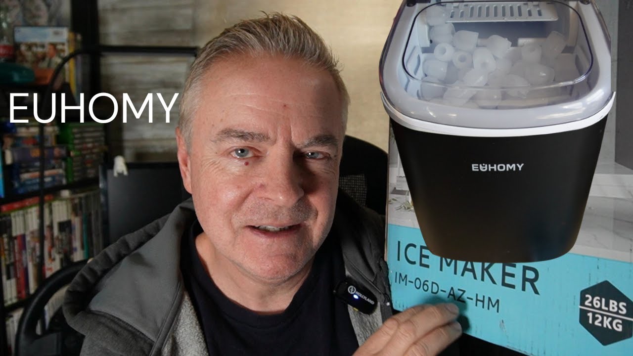 EUHOMY Ice Maker Review: Compact Countertop Ice in Minutes EUHOMY Ice Maker Review: Compact Countertop Ice in Minutes