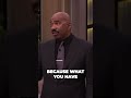 Steve Harvey Talks About Erasing Negativity And Embracing Blessings Shorts