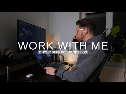 Work With Me | Guided 2 Hour Focus Session With Productivity Lo-Fi Music | 50-10-50 Pomodoro