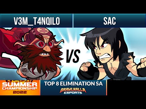 V3m T4nquilo vs SAC - Top 8 Elimination - Summer Championship 2022 - SA 1v1