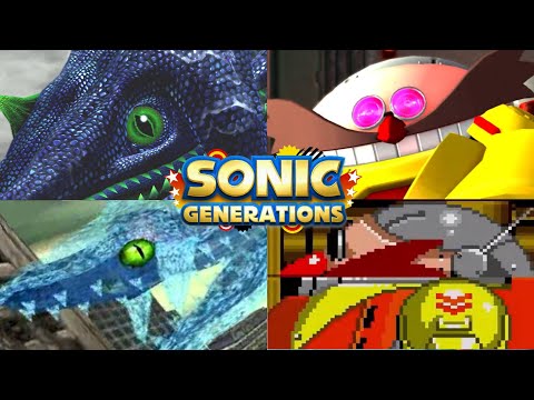 Sonic Generations: All Bosses Origins