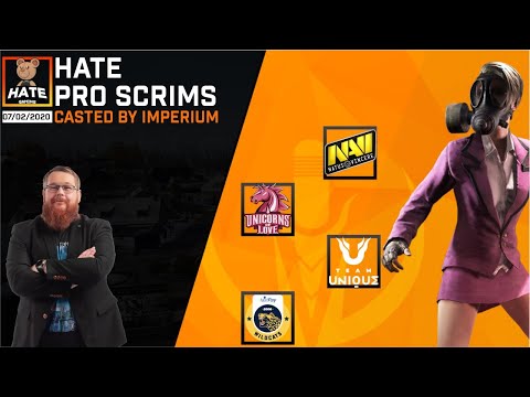 HATE Pro Scrims - Feat UoL, NAVI, Team Unique, Wildcats...