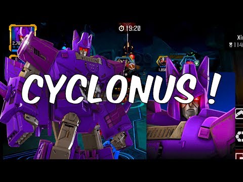 4 STAR CYCLONUS GAMEPLAY! - Transformers: Forged To Fight