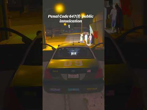 Don’t be these fools Penal Code 647(f) for public intoxication #gta5 #lspdfr #crownvictoria