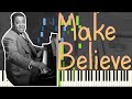 Art Tatum - Make Believe 1939 (Stride Piano Synthesia)