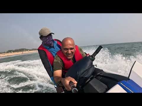 2 to 3 minutes of Jet Skiing at Eco Retreat, Konark, Odisha was an enjoyable experience