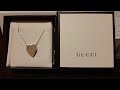 Gucci Trademark Necklace With Heart Pendant