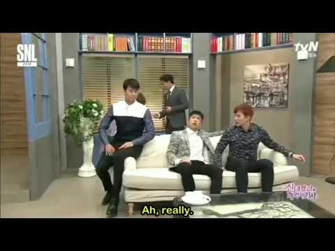 [eng] 2PM Taecyeon funny cut SNL